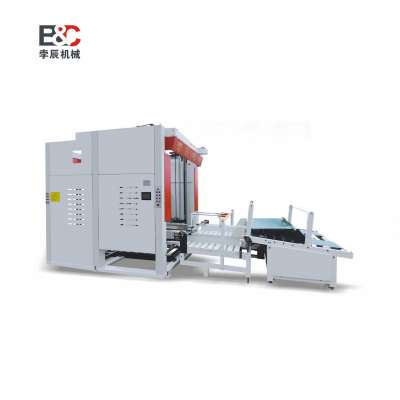 Best price Automatic corrugated cardboard pile turning  flip flop stacker with fltue litho laminating machine