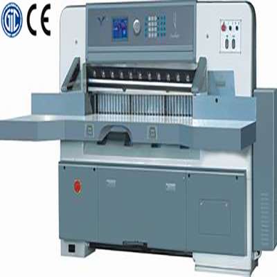 QZYK1370D program control paper cutting machine Micro Computer Paper cutting machines Paper Guillotine