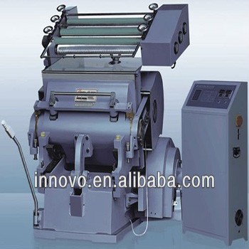 1100 Folio Computerized hot stamping die Cutting Machine